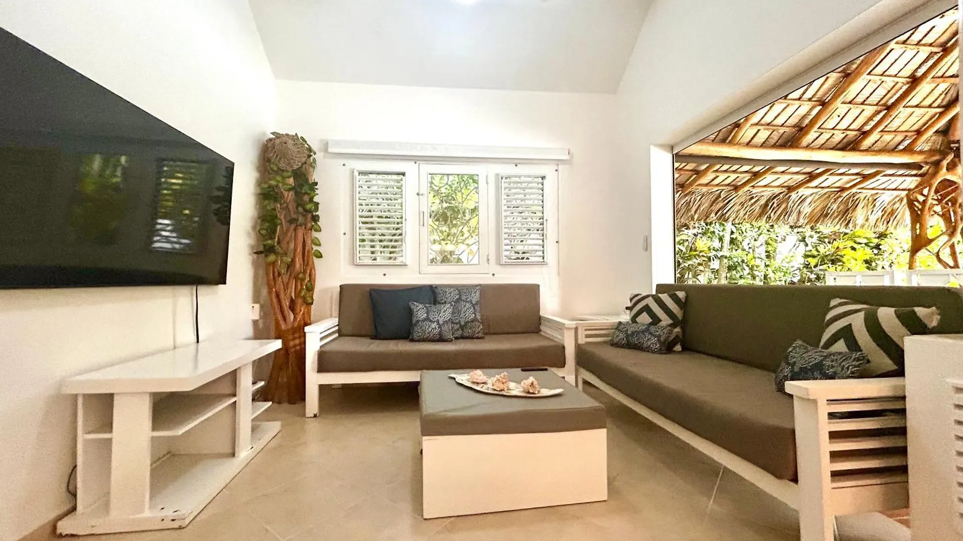 Tatil Evi Tropical House With Bungalow And Pool Near Playa Poppy Las Terrenas Dominik Cumhuriyeti